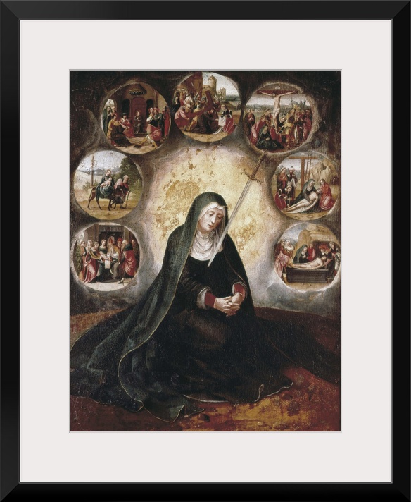 Virgin of the Seven SorrowsVirgin of the Seven SorrowsVirgin of the Seven Sorrows. 1520 - 1540. Painted by the Master of t...