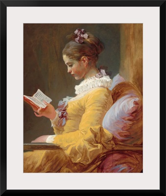 Young Girl Reading, by Jean-Honore Fragonard, c. 1770