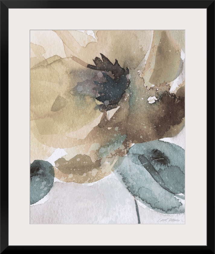 Watercolor Poppy II