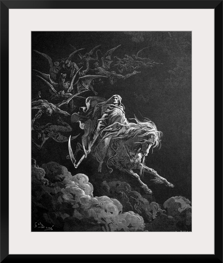 Death on the Pale Horse by Gustave Dore