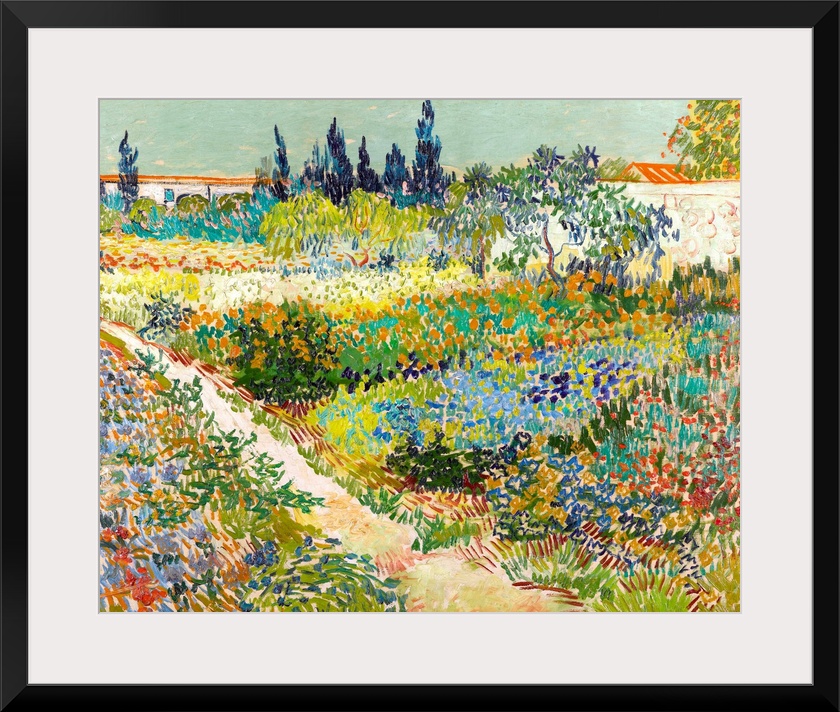 Vincent van Gogh (Dutch, 1853-1890), Garden at Arles, July 1888, oil on canvas, 82.8 x 102 cm (32.6 x 40.2 in), Gemeentemu...