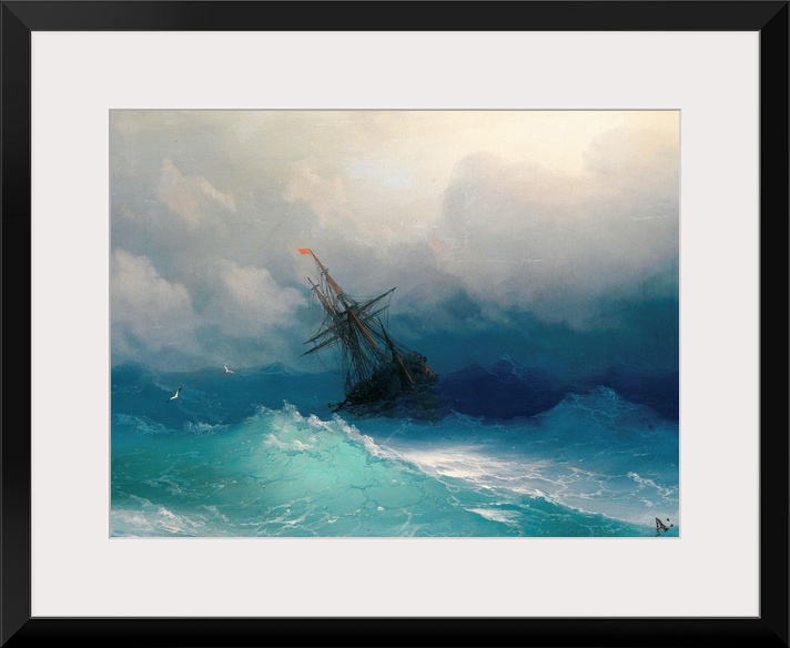 Circa 1885. Oil on canvas. Located in a private collection.