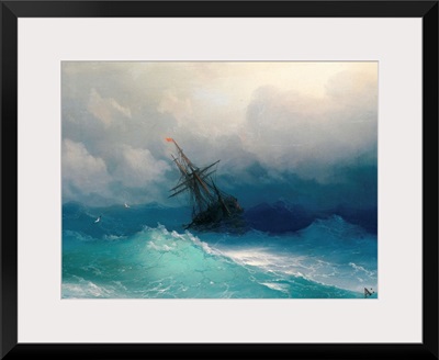 Ship On Stormy Seas