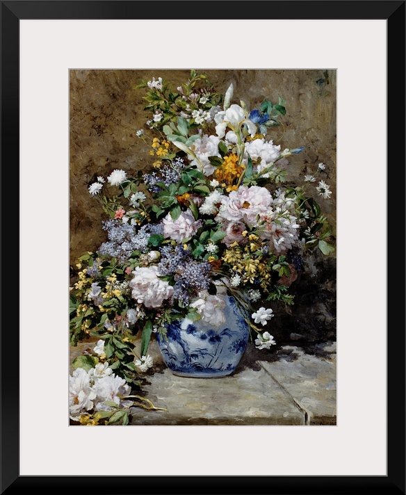 Spring Bouquet By Pierre-Auguste Renoir