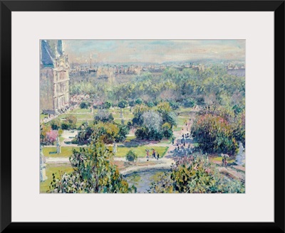 View Of The Tuileries Gardens, Paris