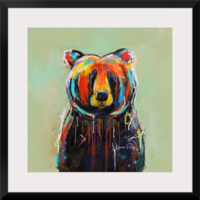 Painted Black Bear
