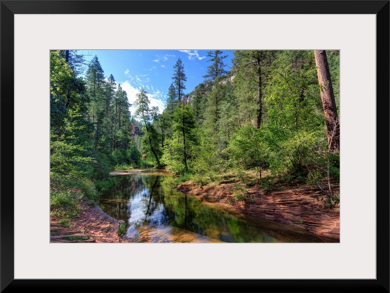 USA, Arizona, Sedona, Oak Creek Canyon, West Fork Trail