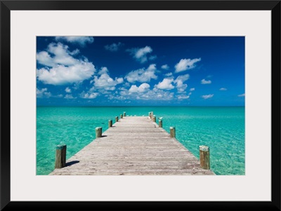 Bahamas, Eleuthera Island, Tarpum Bay, town pier