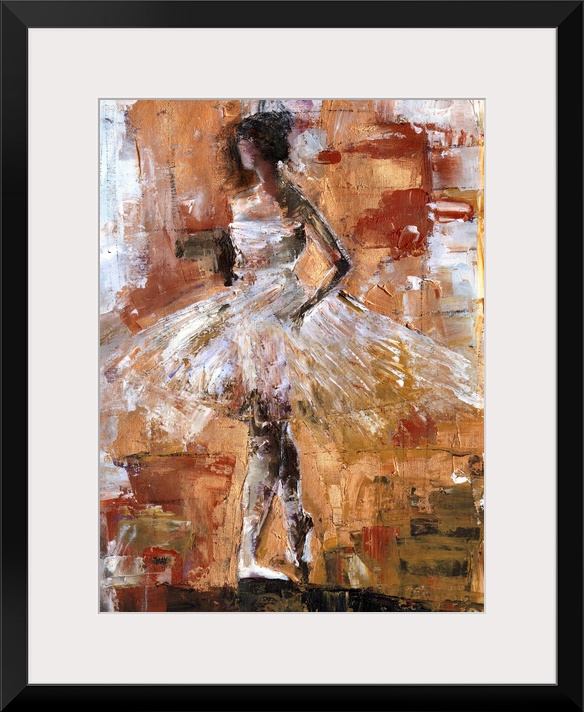 Textured Ballet Dancer II