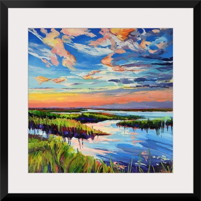 Sunrise On The Marsh