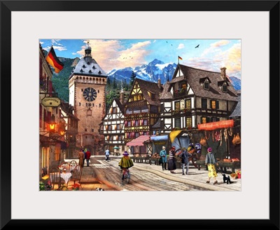 German Market Town