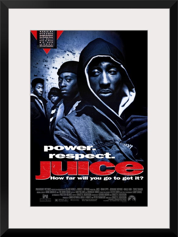Day-to-day street life of four Harlem youths as they try to earn respect (juice) in their neighborhood. Q, an aspiring dee...