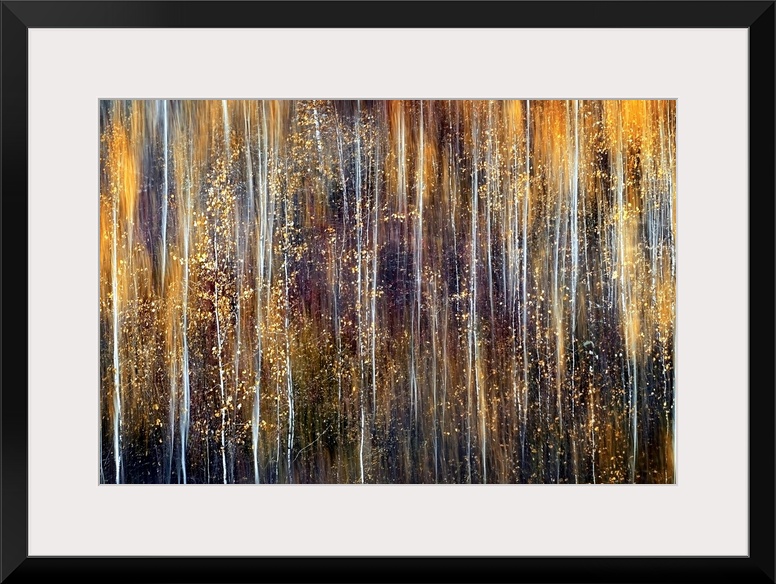 A fine art photograph that gives that is two photographs digitally composited to create the blurred ethereal impression of...