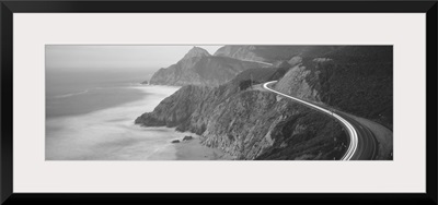 Dusk, Highway 1, Pacific Coast, California, USA