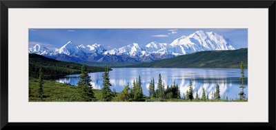 Mt McKinley Alaska Range Wonder Lake Denali National Park AK