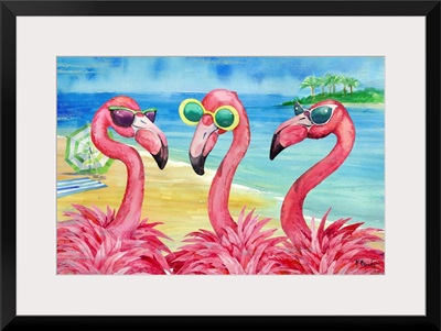 Flamingo Girlfriends Horizontal