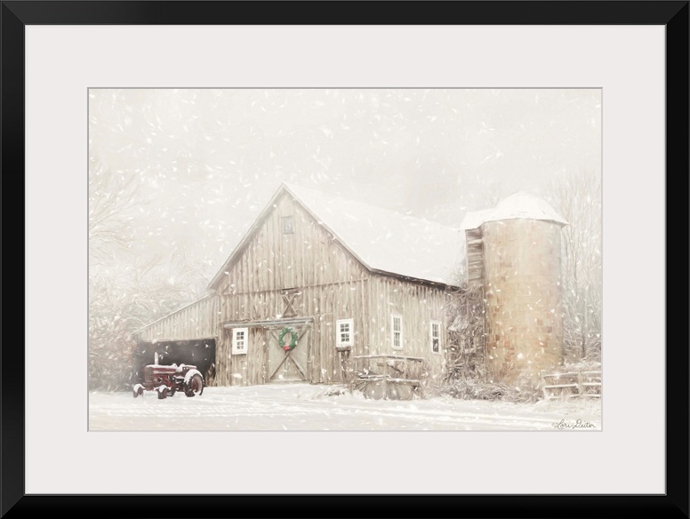 NY Winter Barn