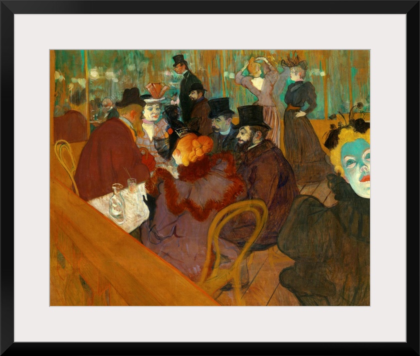 In At the Moulin Rouge, Henri de Toulouse-Lautrec memorialized Parisian nightlife at the end of the nineteenth century. Th...