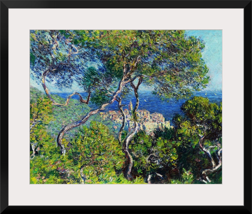 Early in 1884, Claude Monet traveled to Bordighera, a town on the Italian Riviera, close to the border between Italy and F...