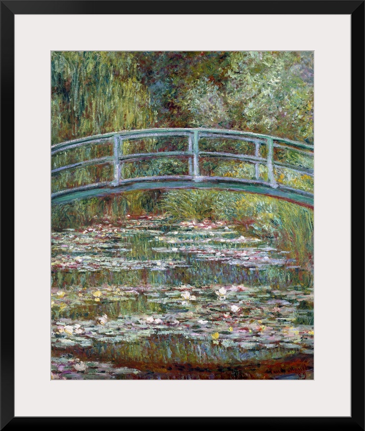 In 1893, Monet, a passionate horticulturist, purchased land with a pond near his property in Giverny, intending to build s...