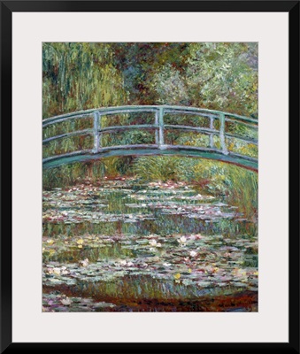 Bridge over a Pond of Water Lilies