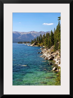 Eastern Shore Of Lake Tahoe, California And Nevada