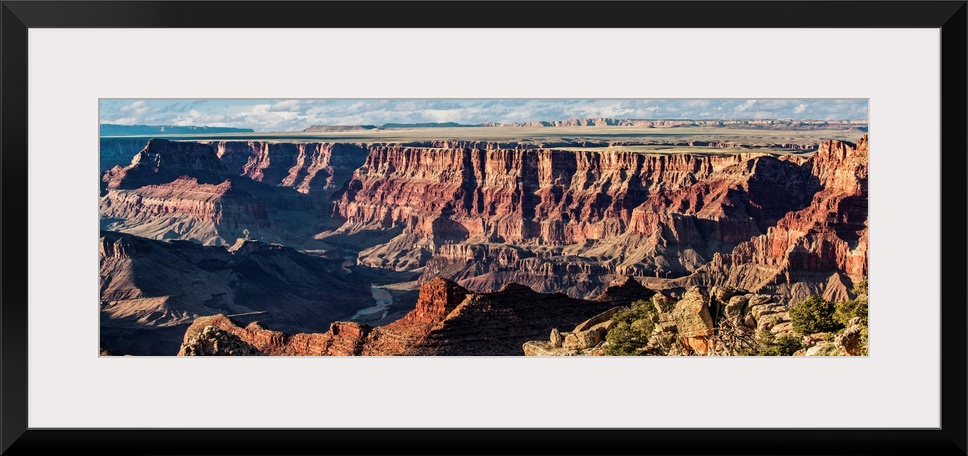 Panoramic photograph of Grand Canyon National Park.