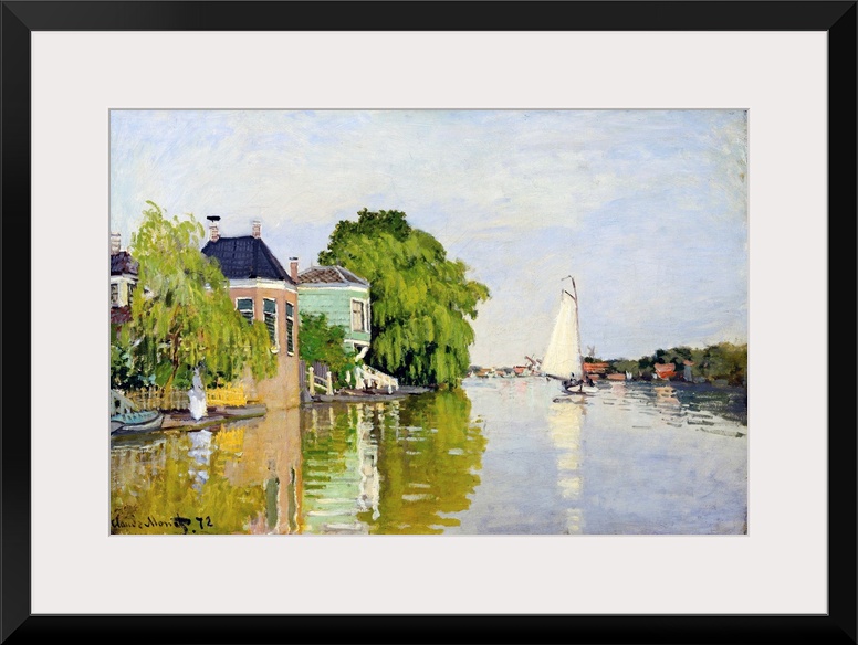 On the advice of the French painter Charles-Francois Daubigny, Claude Monet traveled to the Netherlands in 1871, where he ...