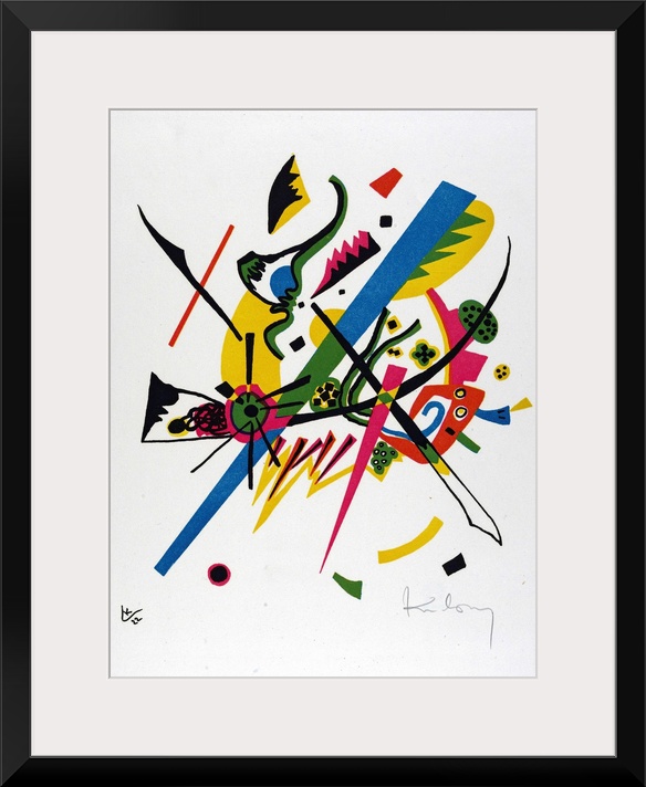 Kandinsky made the Small Worlds (Kleine Welten) portfolio while teaching at the Bauhaus, the influential German art school...