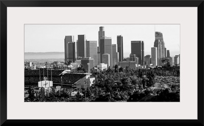 LA Skyline with Dodger Stadium