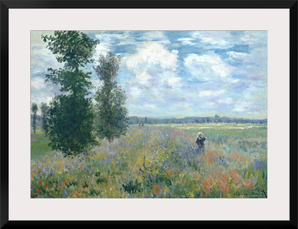 This work is one of four similar views of the plain of Gennevilliers, just southeast of Argenteuil, which Monet executed i...