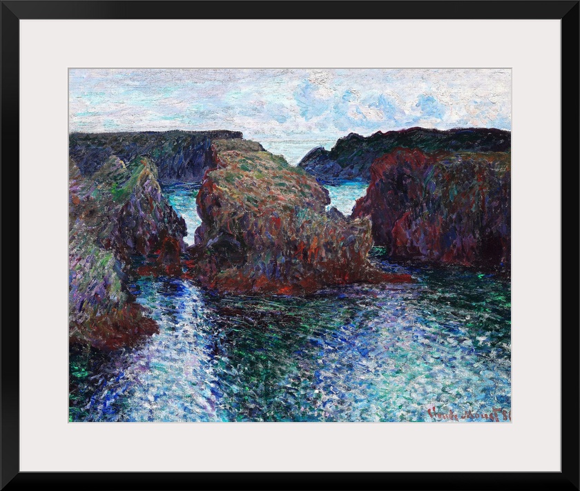 Belle-Ile, a small island off the southern shore of Brittany, was known for its dramatic cliffs, rock formations, and grot...