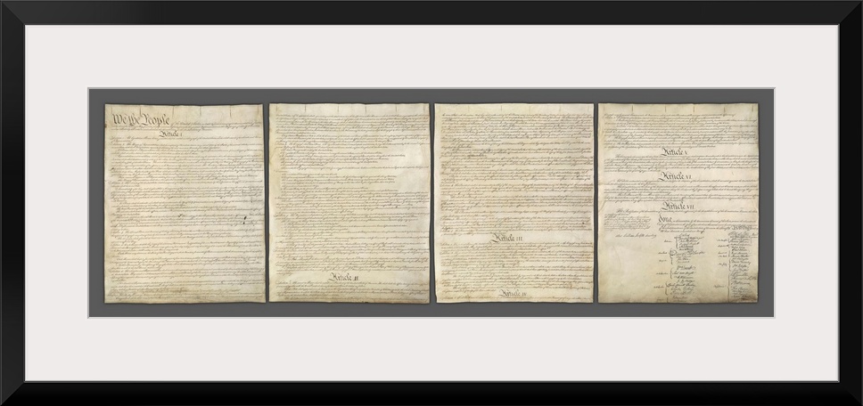 United States Constitution - Horizontal