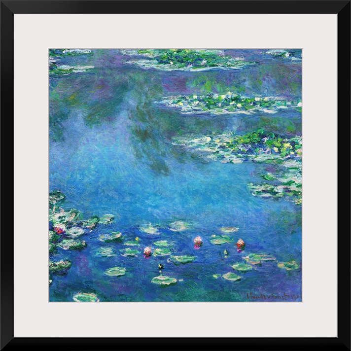 "One instant, one aspect of nature contains it all," said Claude Monet, referring to his late masterpieces, the water land...