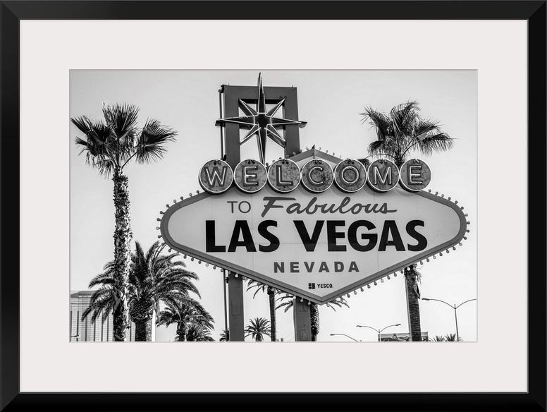 Photograph of the Welcome to Fabulous Las Vegas Nevada sign.