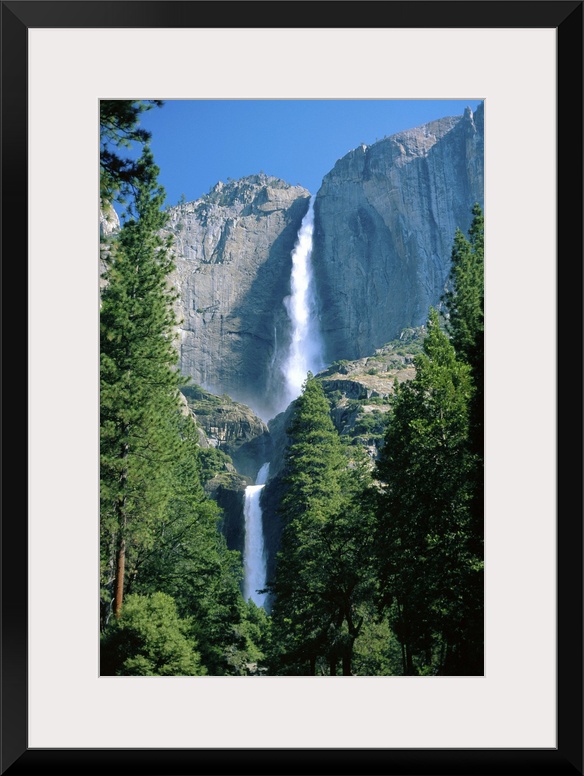 Upper and Lower Yosemite Falls, California