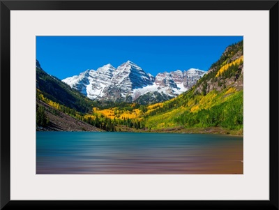 Maroon Bells in Autumn, Colorado