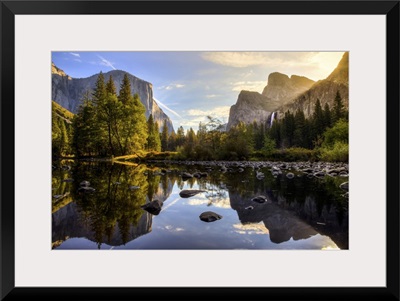 Sunrise On Yosemite Valley, Yosemite National Park, California