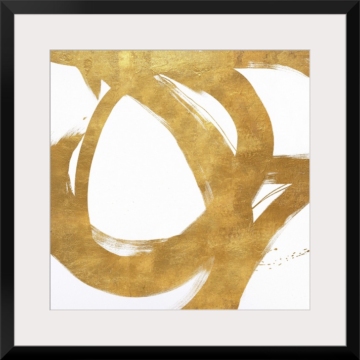 Gold Circular Strokes I