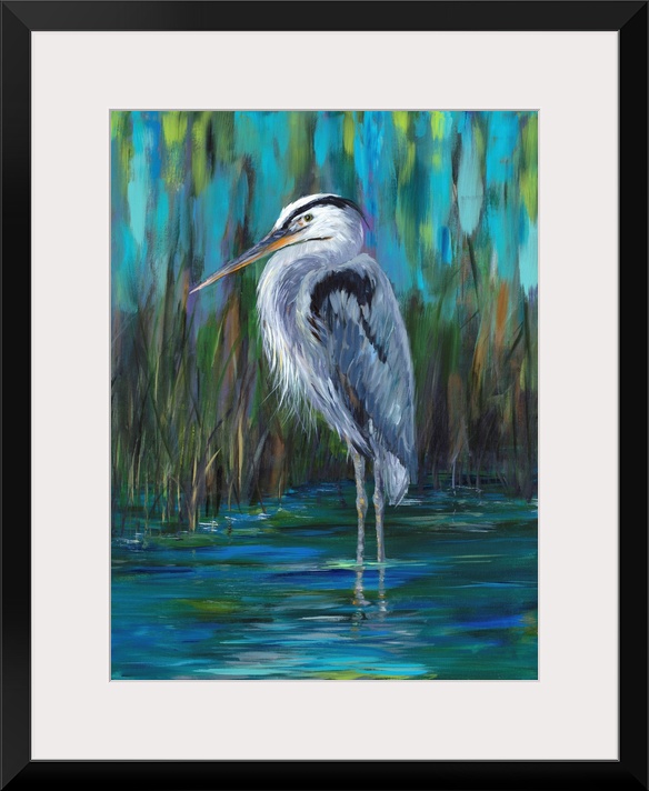 Standing Heron II