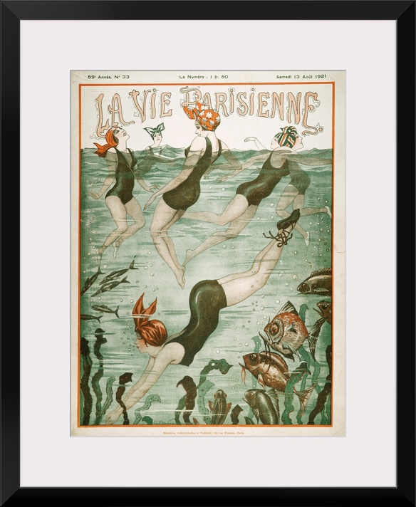 Cover of a summer issue of La Vie Parisienne, 1921.