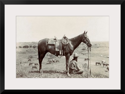 Texas, Cowboy, c1910