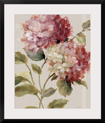Harmonious Hydrangeas Linen