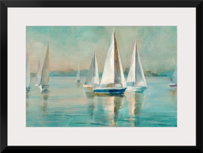 Sailboats at Sunrise