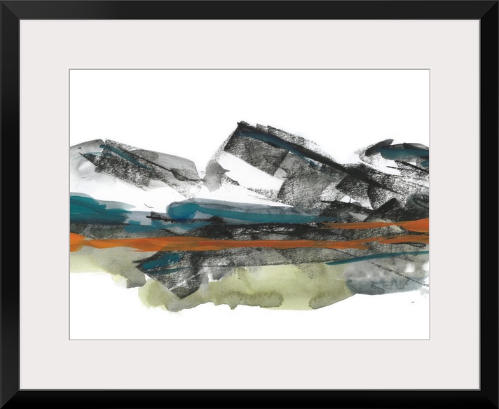 Abstract Mountain View I