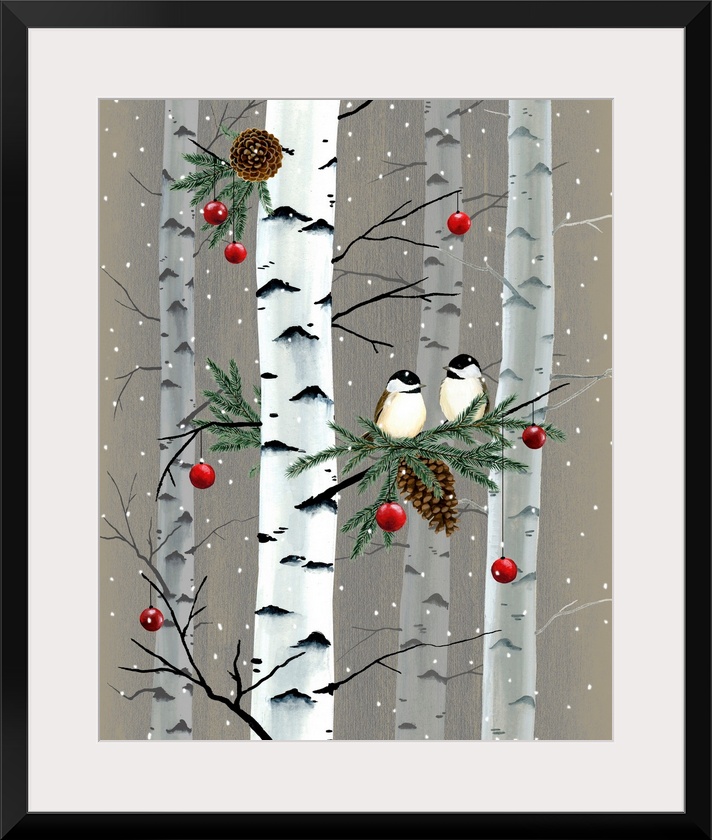 Birch Birds I