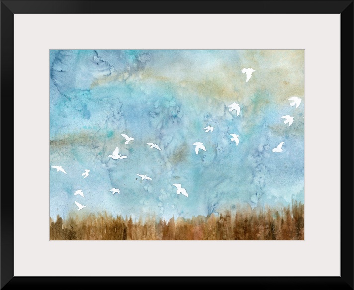 Birds in Flight I