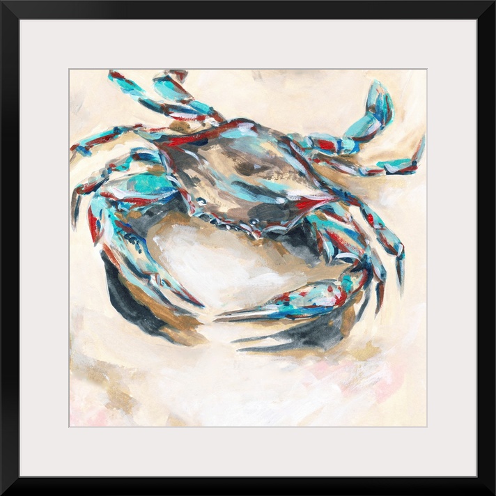Blue & Red Crab II