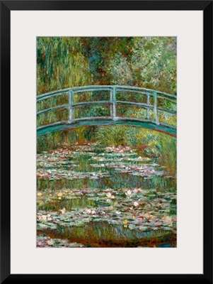 Bridge over a Pond of Water Lilies