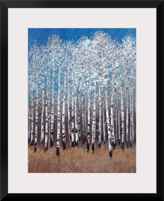 Cobalt Birches II